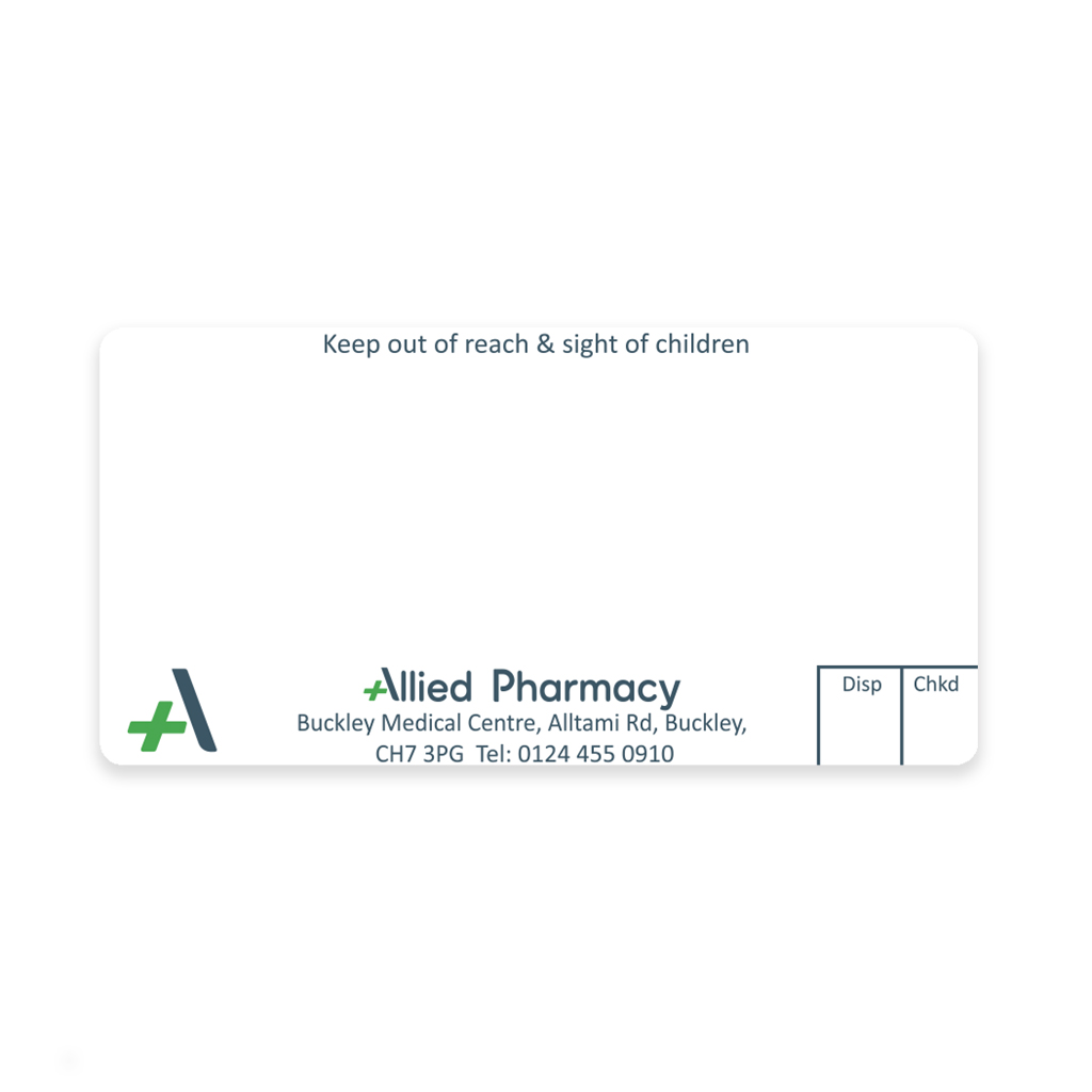 [AZEMT3350] Allied Buckley Dispensing Labels