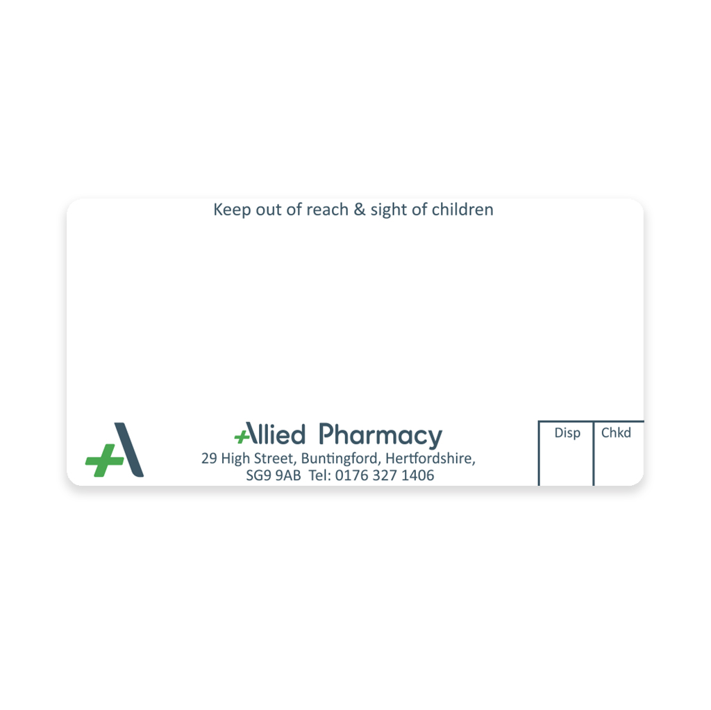 Allied Buntingford Dispensing Labels