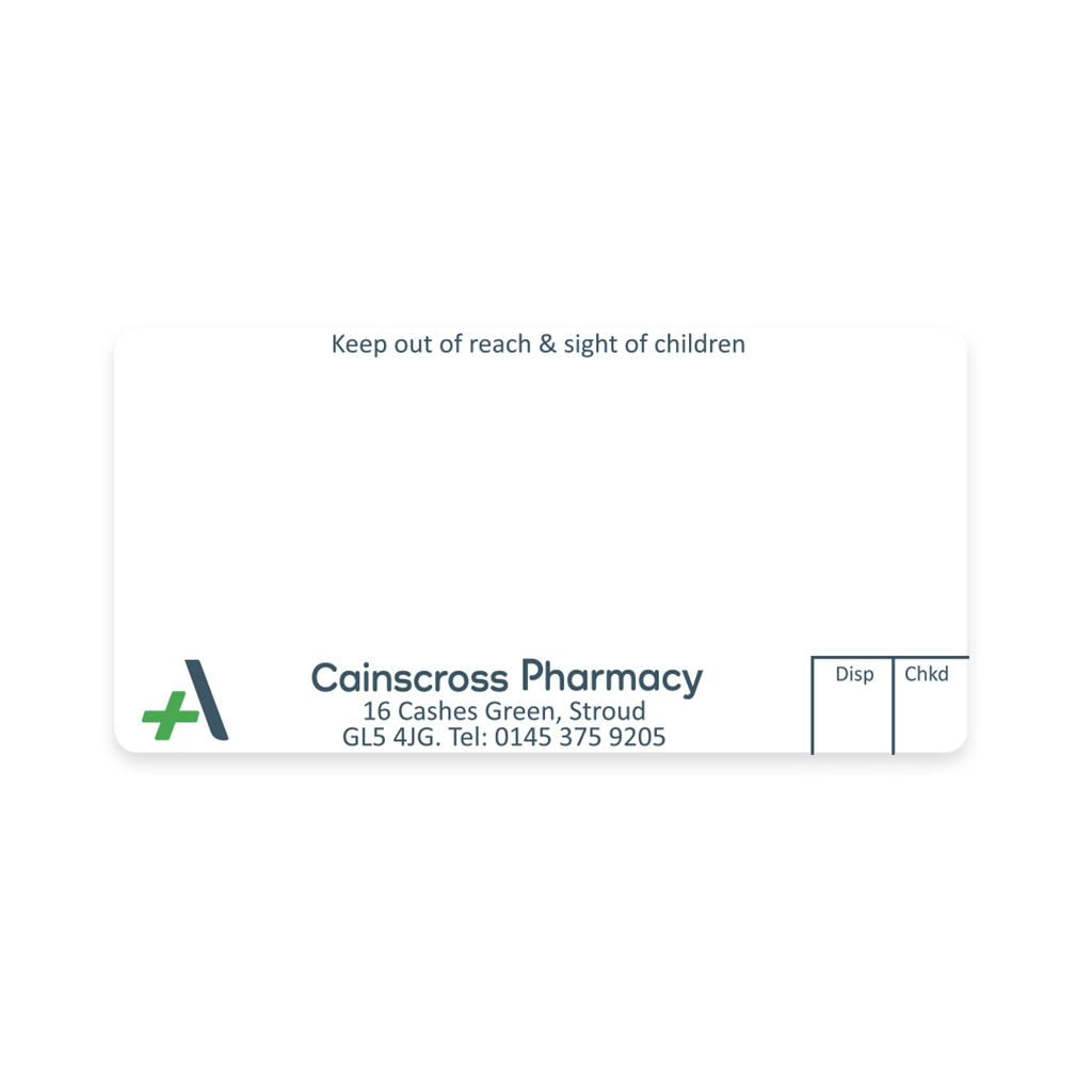 [AZEMT2975] Allied Caincross Pharmacy Labels