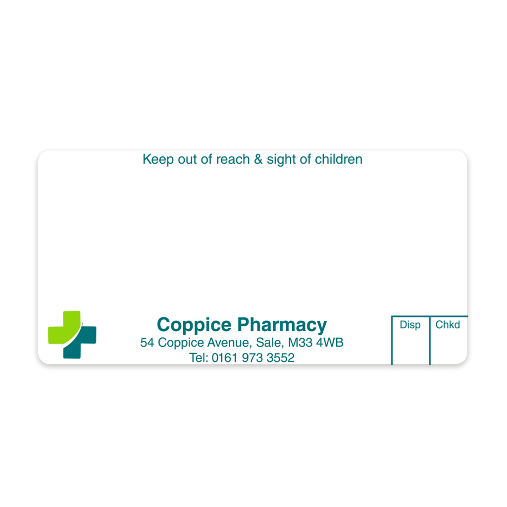 Allied Coppice Dispensing Labels