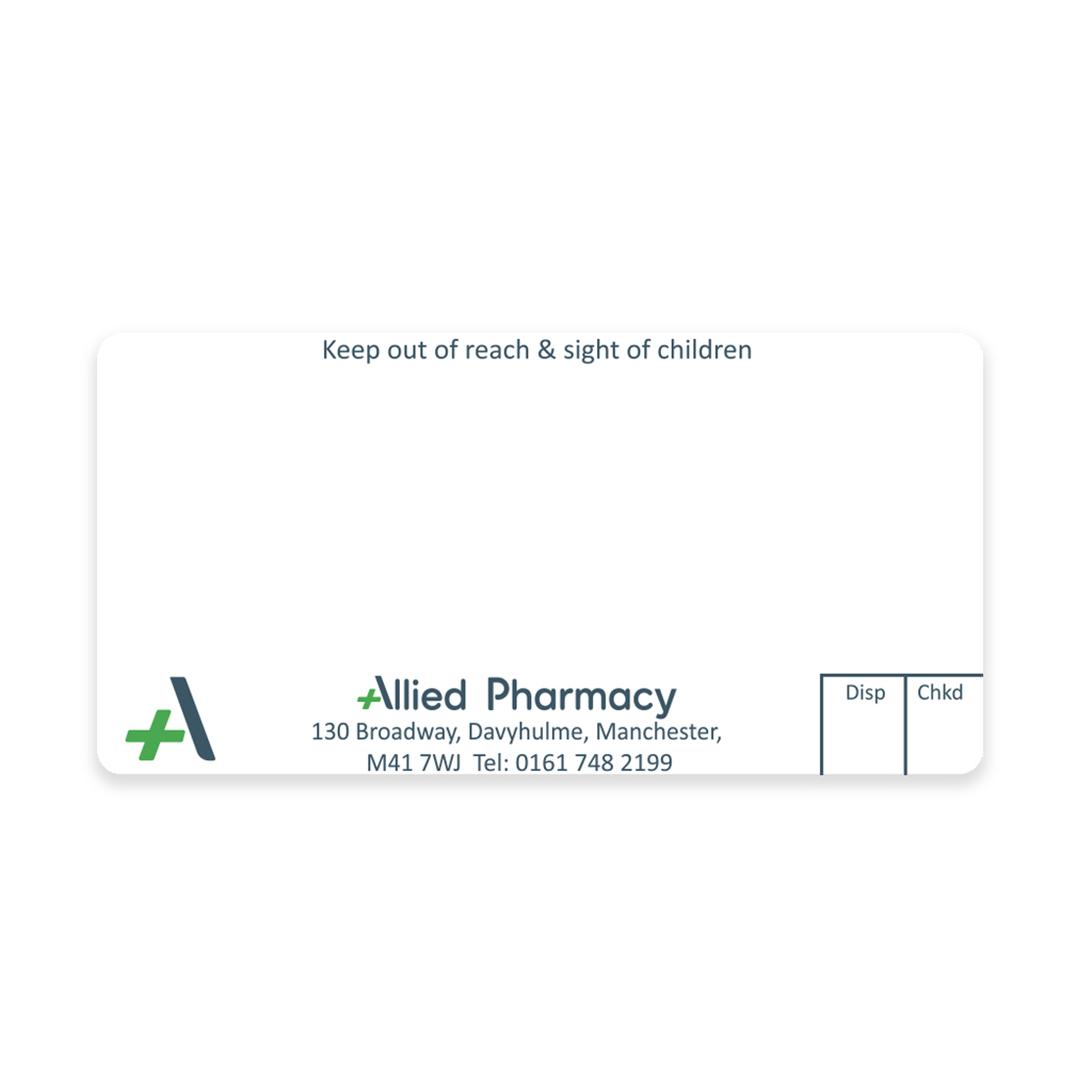 Allied Davyhulme Dispensing Labels