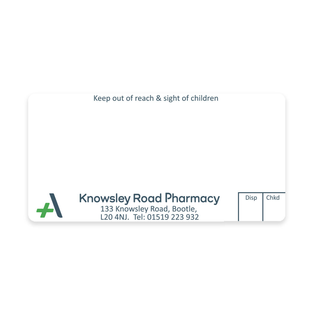 Allied Knowsley Road Dispensing Labels