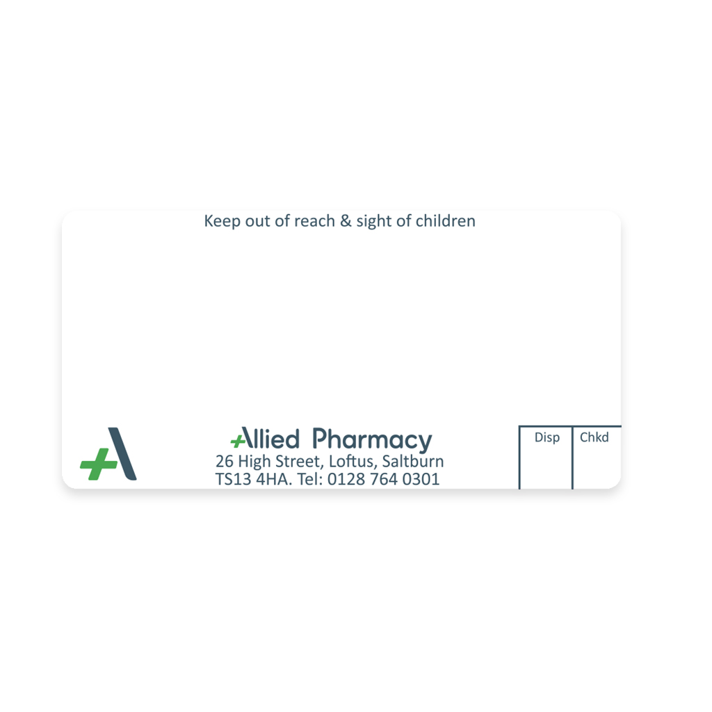 Allied Loftus Pharmacy Labels