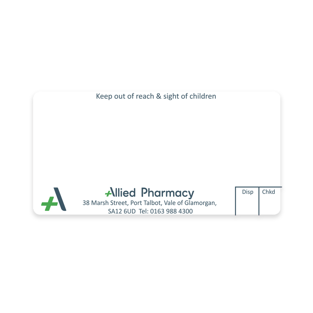 [AZEMT3687] Allied Marsh St Dispensing Labels