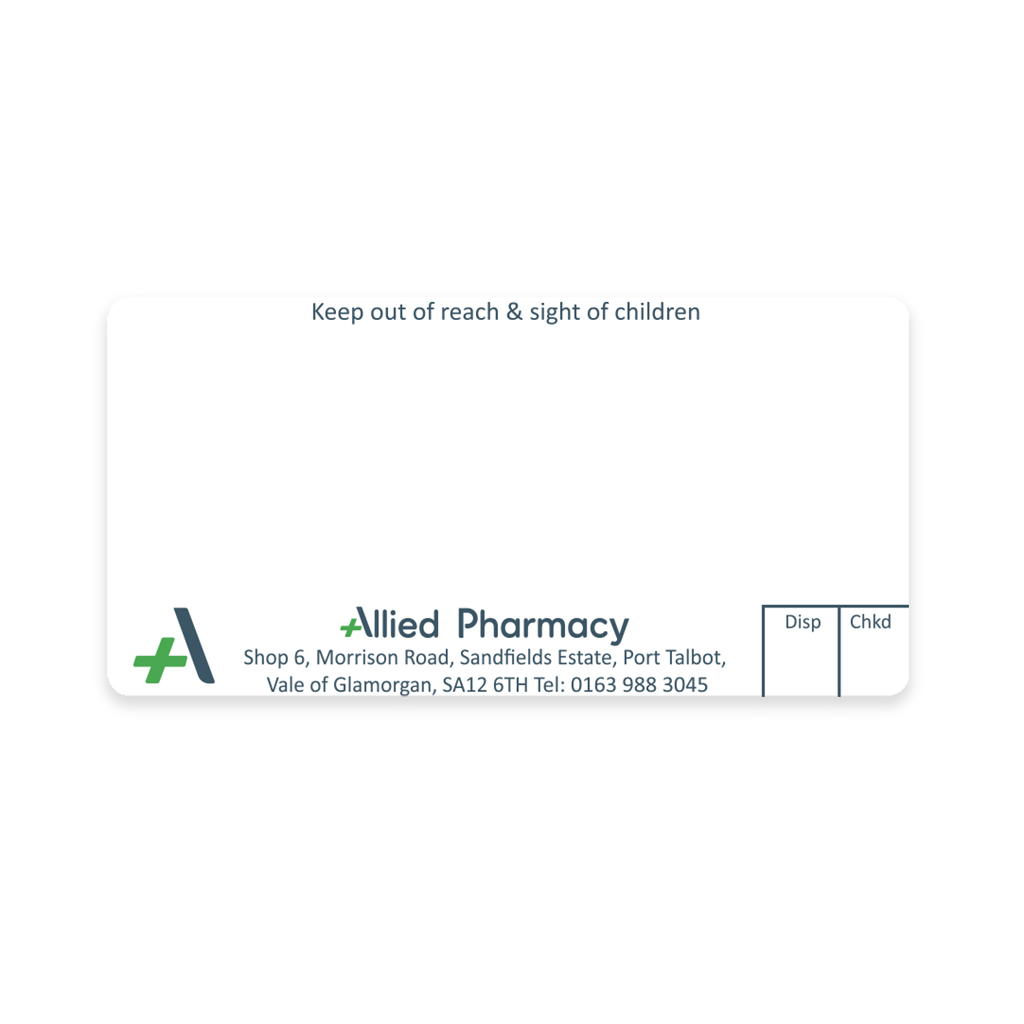 Allied Morrison Rd Dispensing Labels