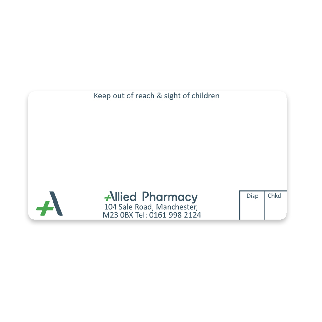 Allied Northern Moor Dispensing Labels