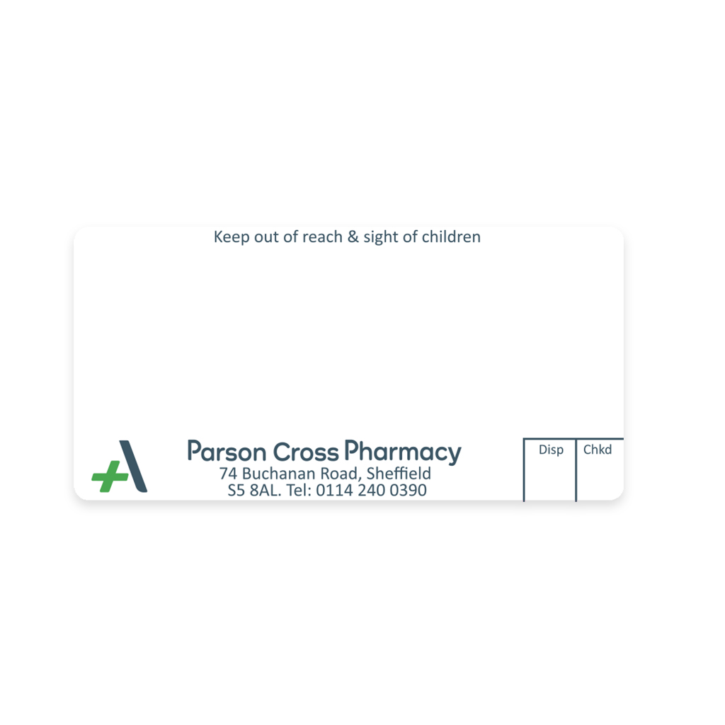 Allied Parson Cross Pharmacy Labels