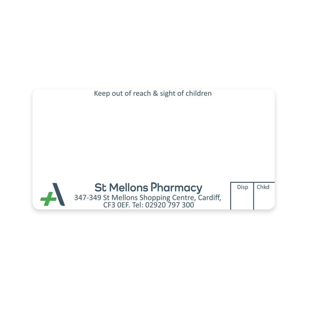 Allied St Mellons Dispensing Labels