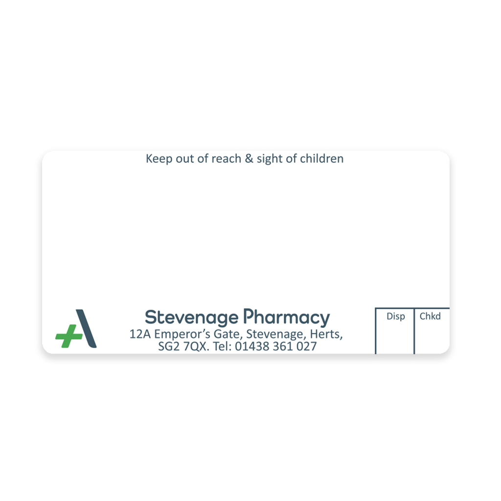 [AZEMT3043] Allied Stevenage Dispensing Labels