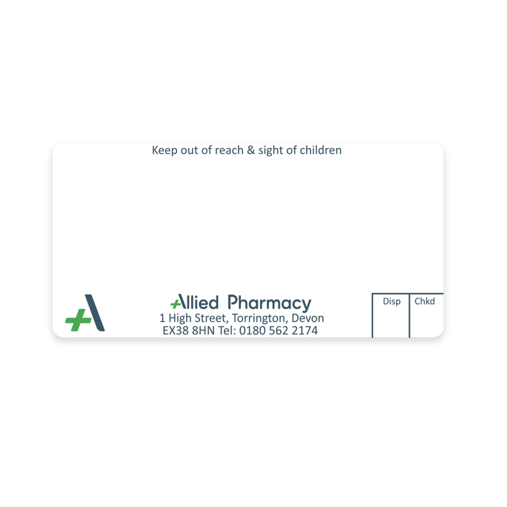 [AZEMT3081] Allied Torrington Dispensing Labels