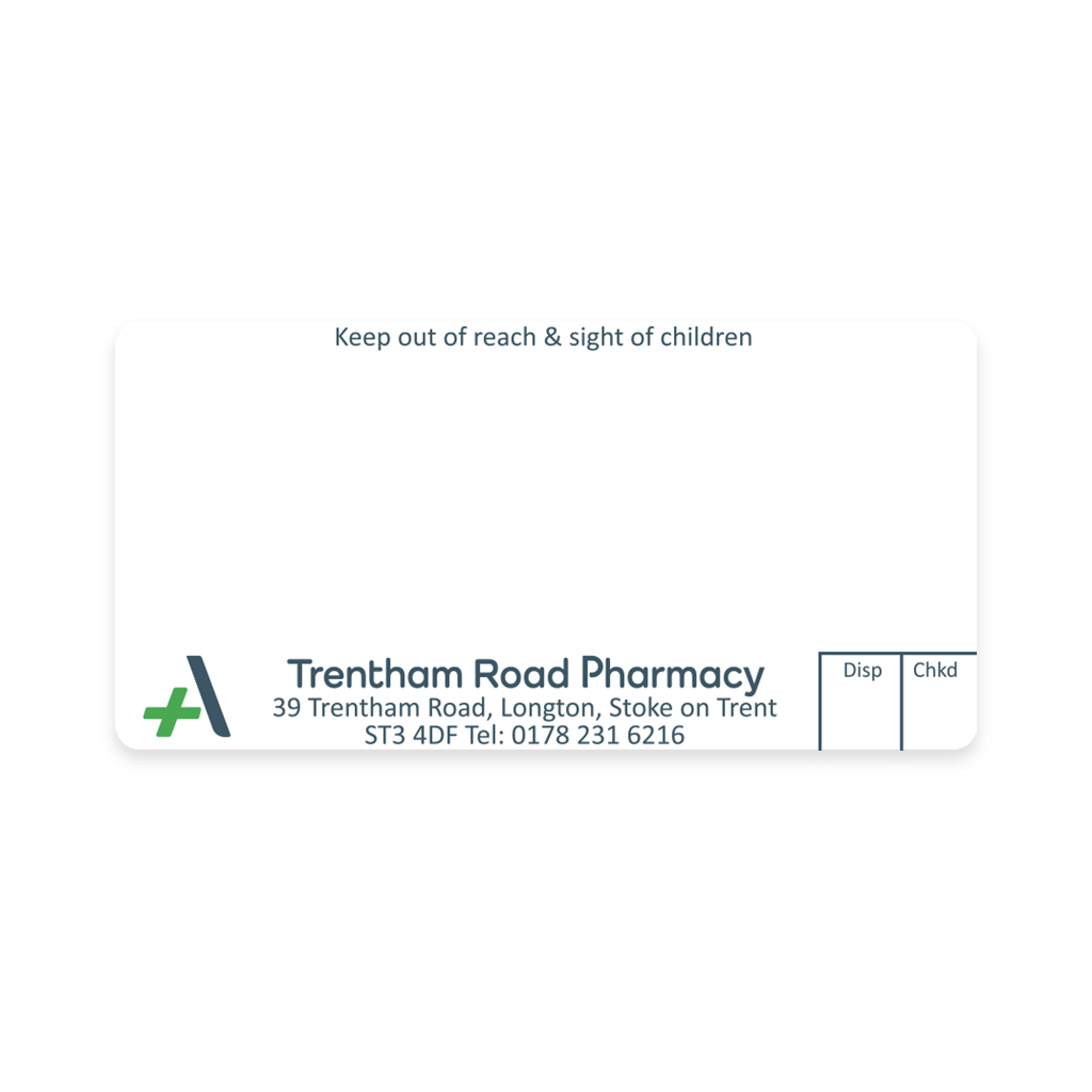 [AZEMT2683] Allied Trentham Road Pharmacy Labels