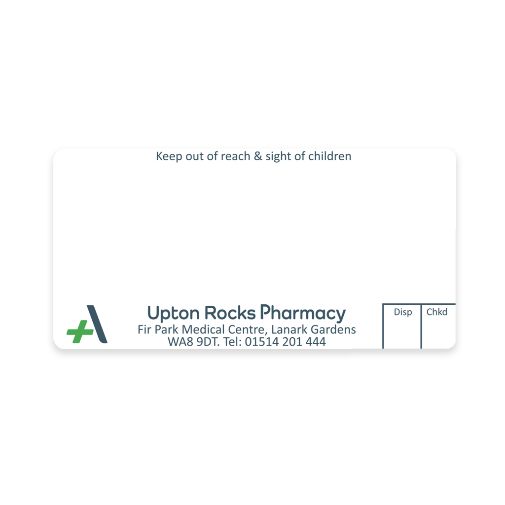 Allied Upton Rock Dispensing Labels