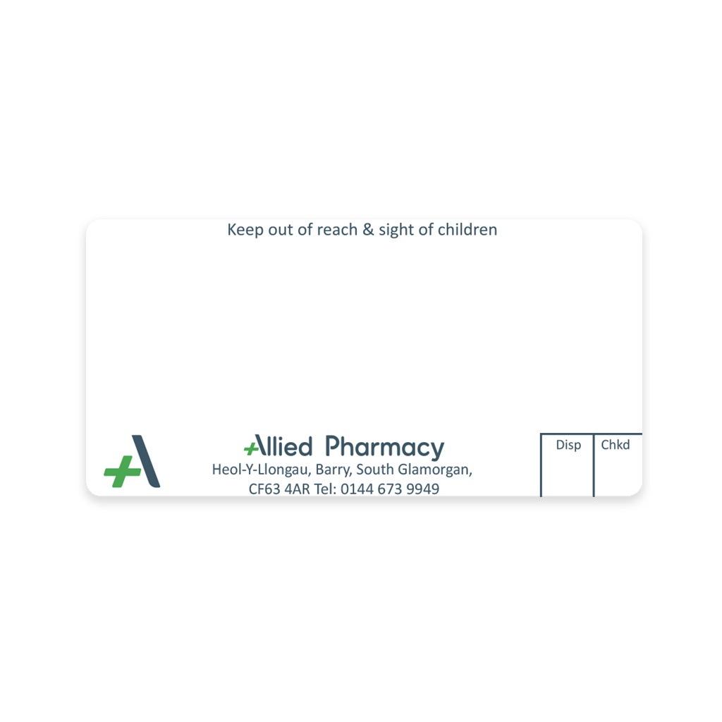 Allied Waterfront Pharmacy Labels