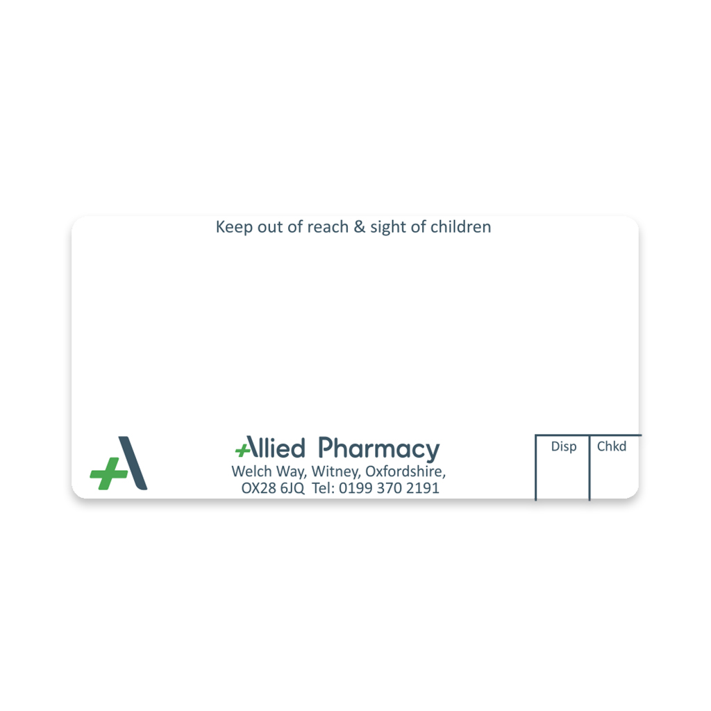 [AZEMT4009] Allied Whitney Dispensing Labels