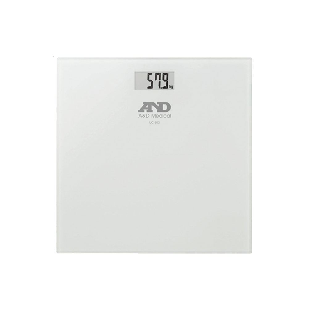 [UC502] A&D Glass Topped Personal Scale - Up to 150kg