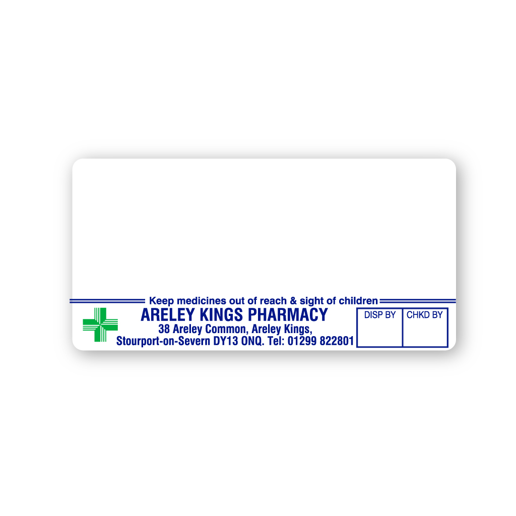 Arley Kings Pharmacy Labels
