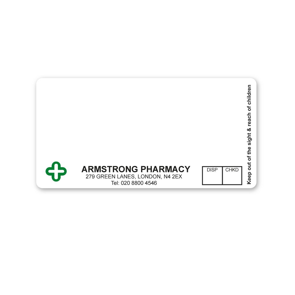 Armstrong Pharmacy Labels