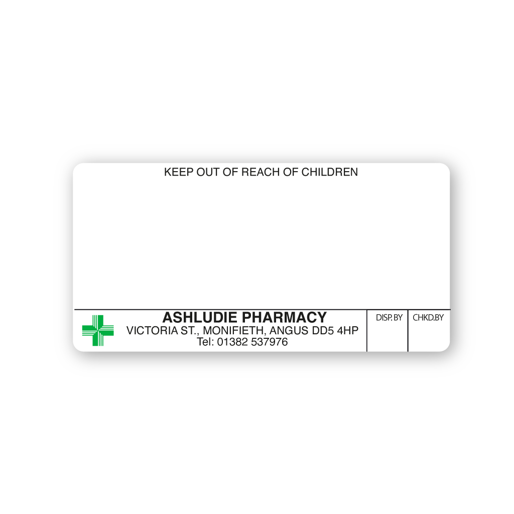 Ashludie Pharmacy Labels