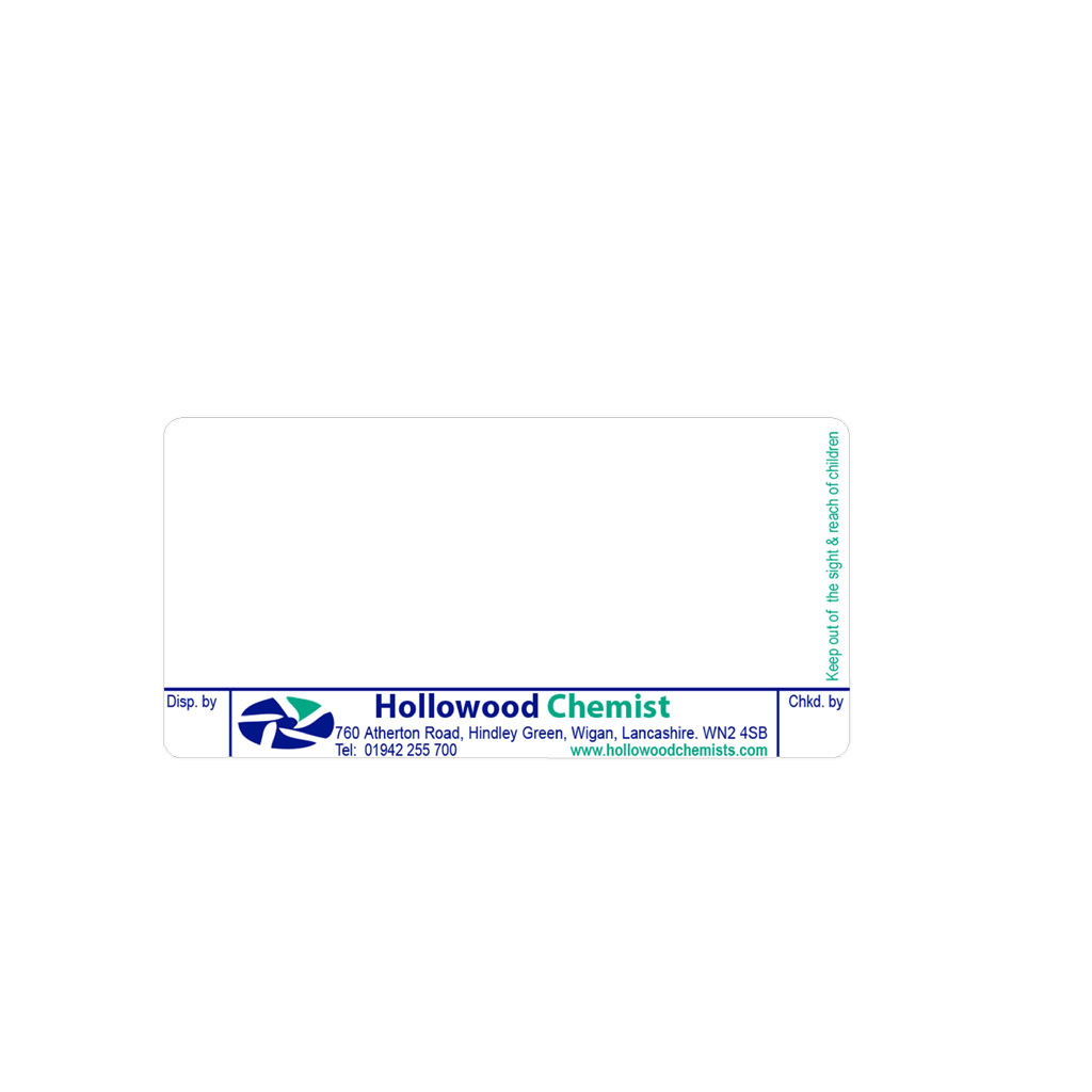 [EMT523] Atherton Rd Pharmacy Labels Hollowood