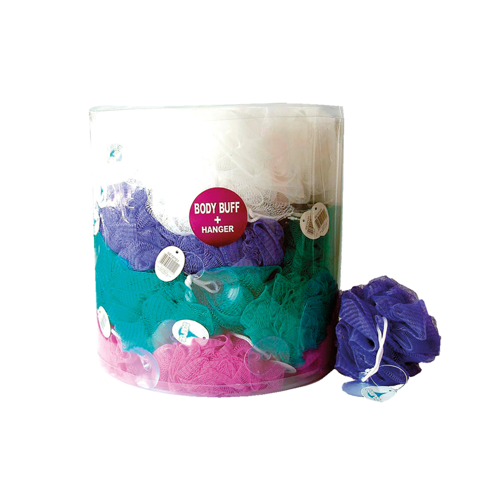 [SE12121] Bath & Shower Body Buff - Drum Bulk Pack (Pack of 36)