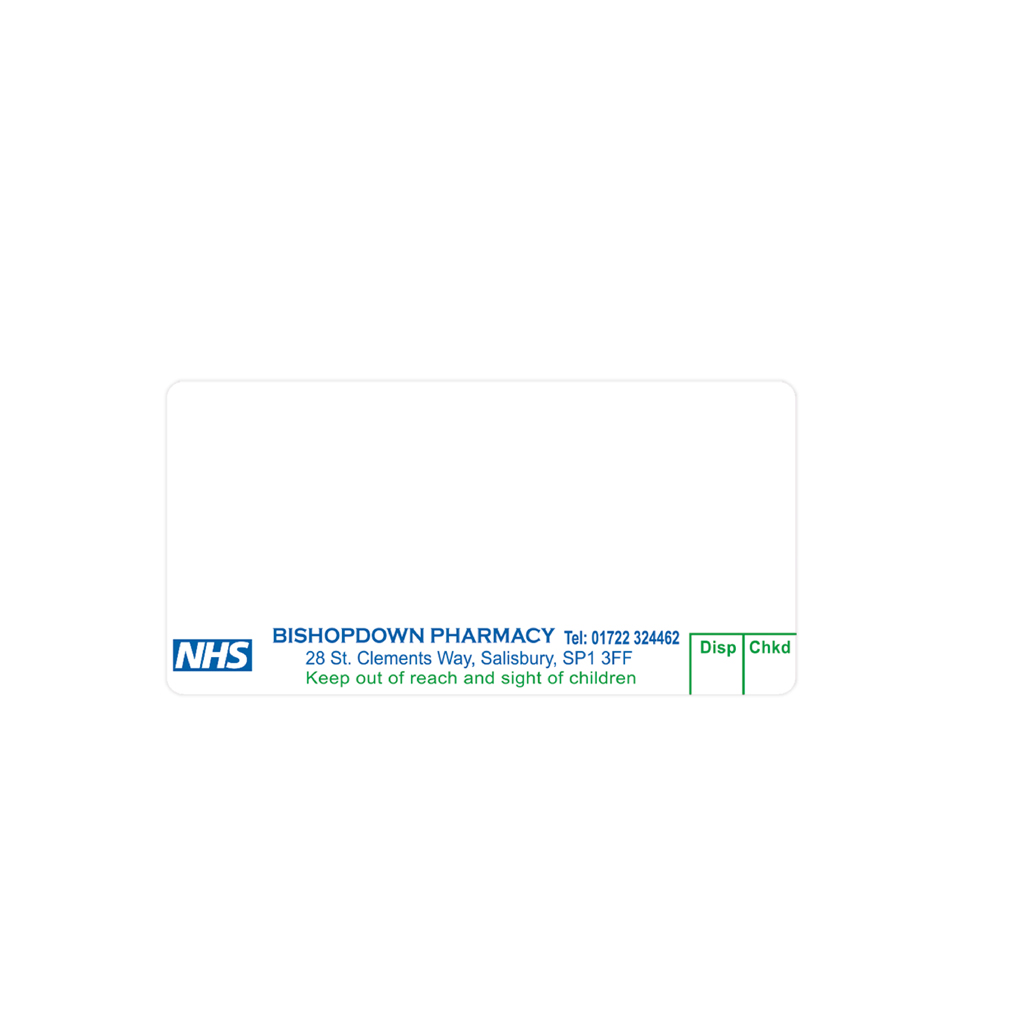 [EMT1814] Bishopdown Pharmacy Labels Medical Clinic