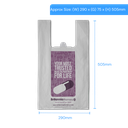 Britannia Pharmacy Large Vest Carrier Bag