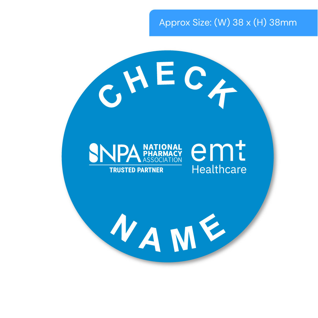 [STI1000CN] Check Name Alert Labels