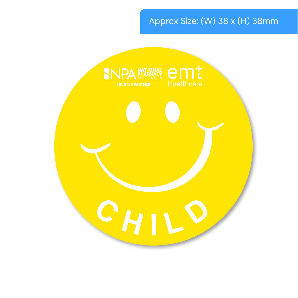 child alert warning labels