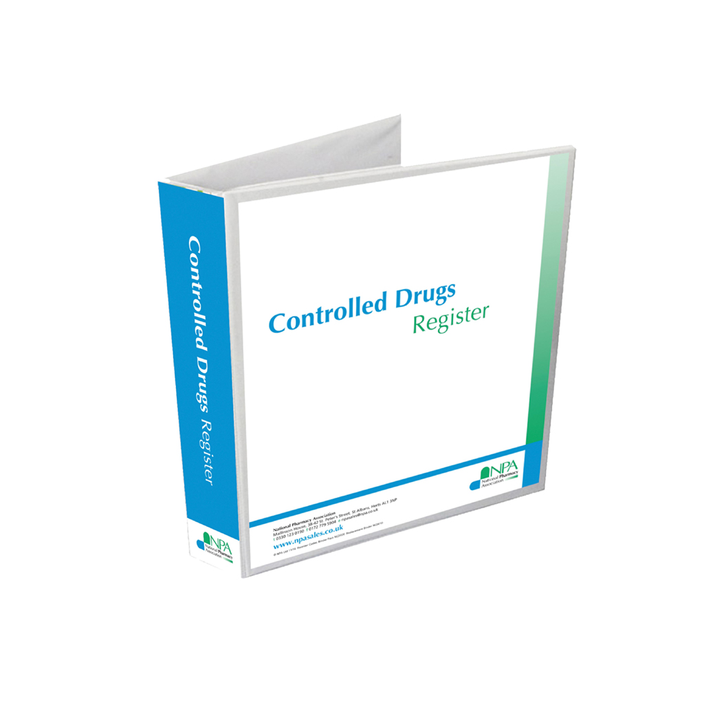 [NCD020] Controlled Drugs Register Complete Pack