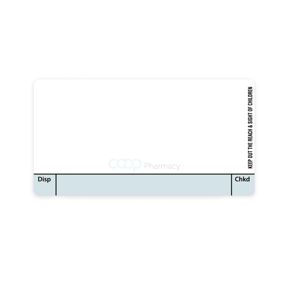 Coop Pharmacy Labels