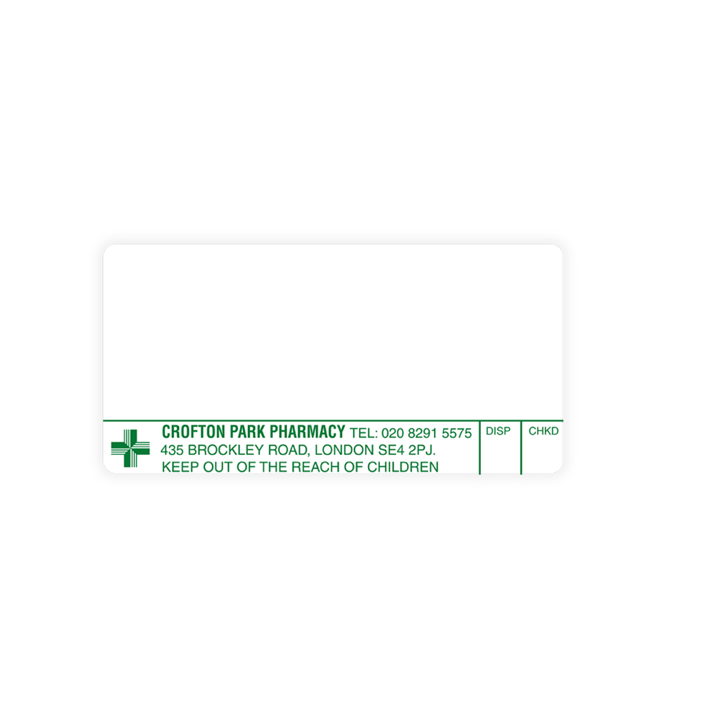 [AZEMT2515] Crofton Pharmacy Labels CRO043