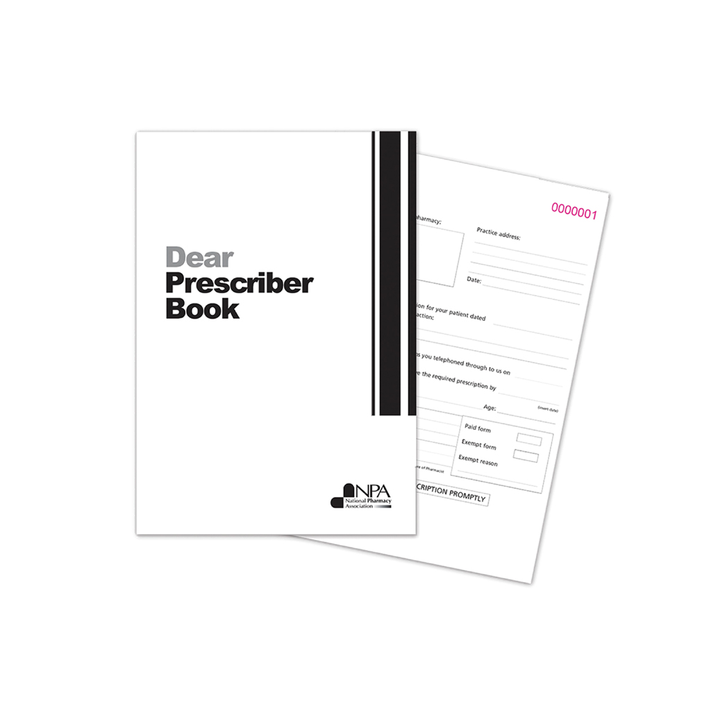 [DDB001] Dear Prescriber Duplicate Books