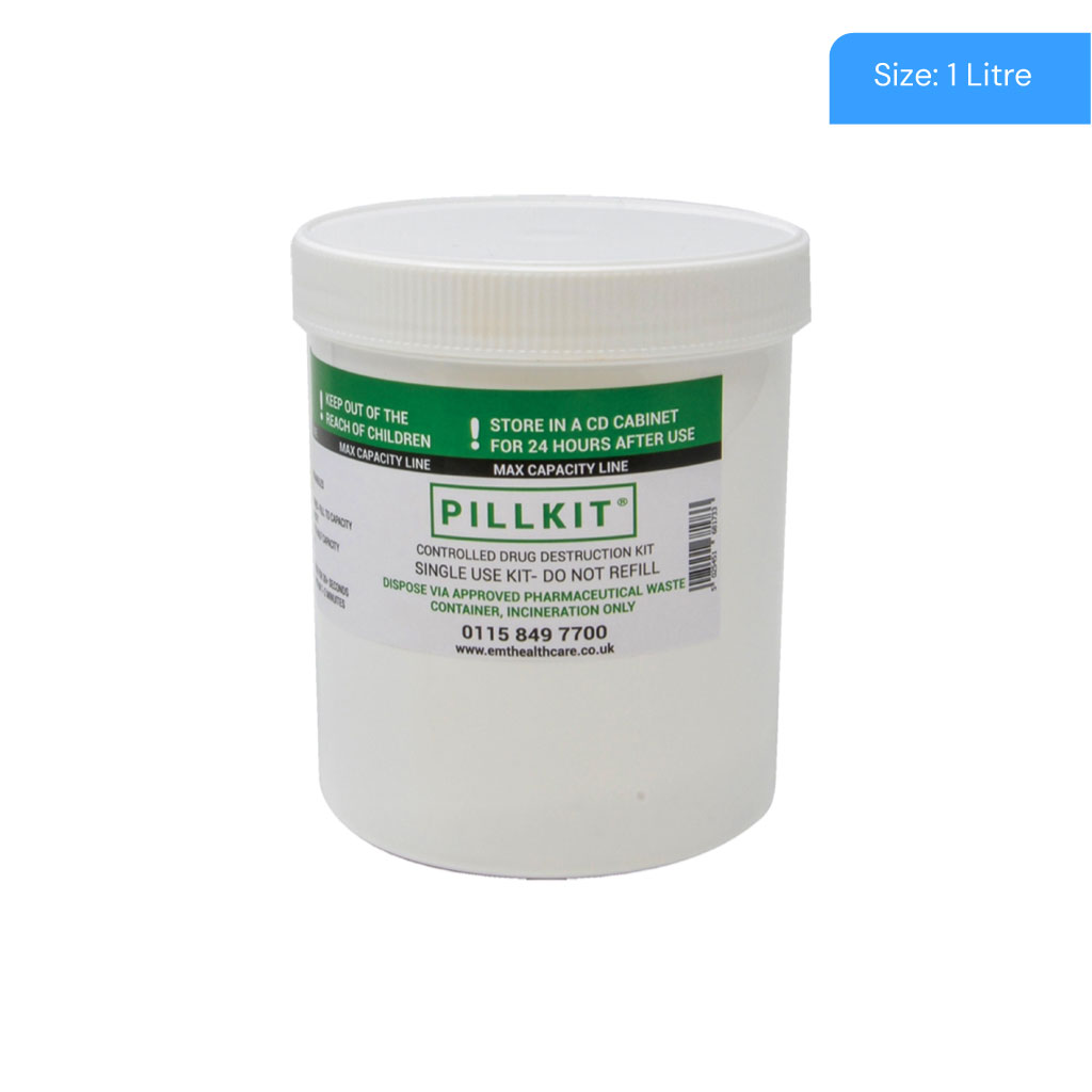 1 Litre Controlled Drug Destruction Kit