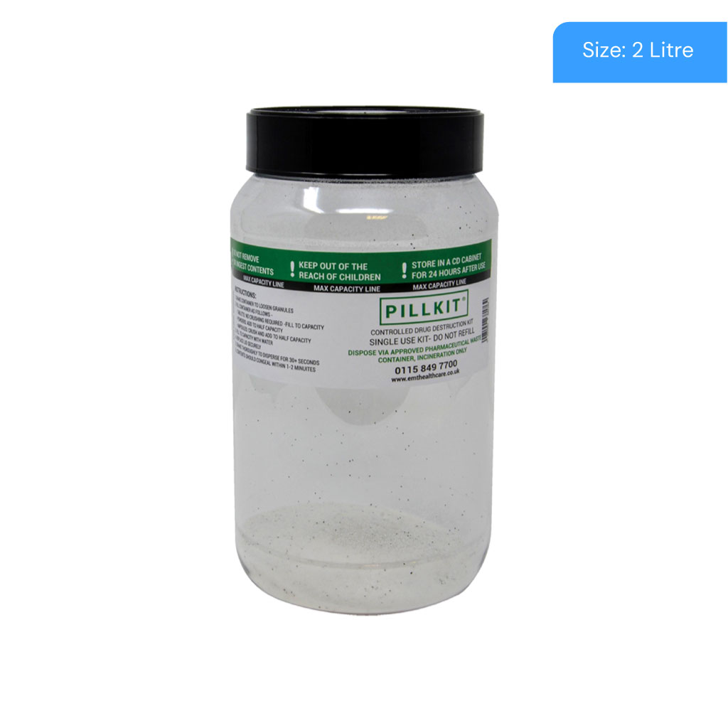 2 Litre Controlled Drug Destruction Kit