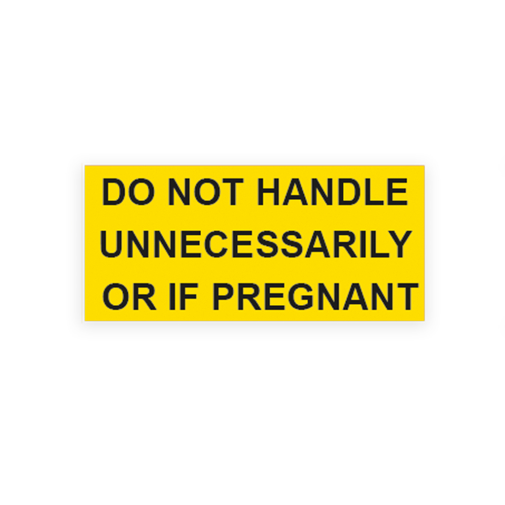 Do Not Handle Labels 26x12mm