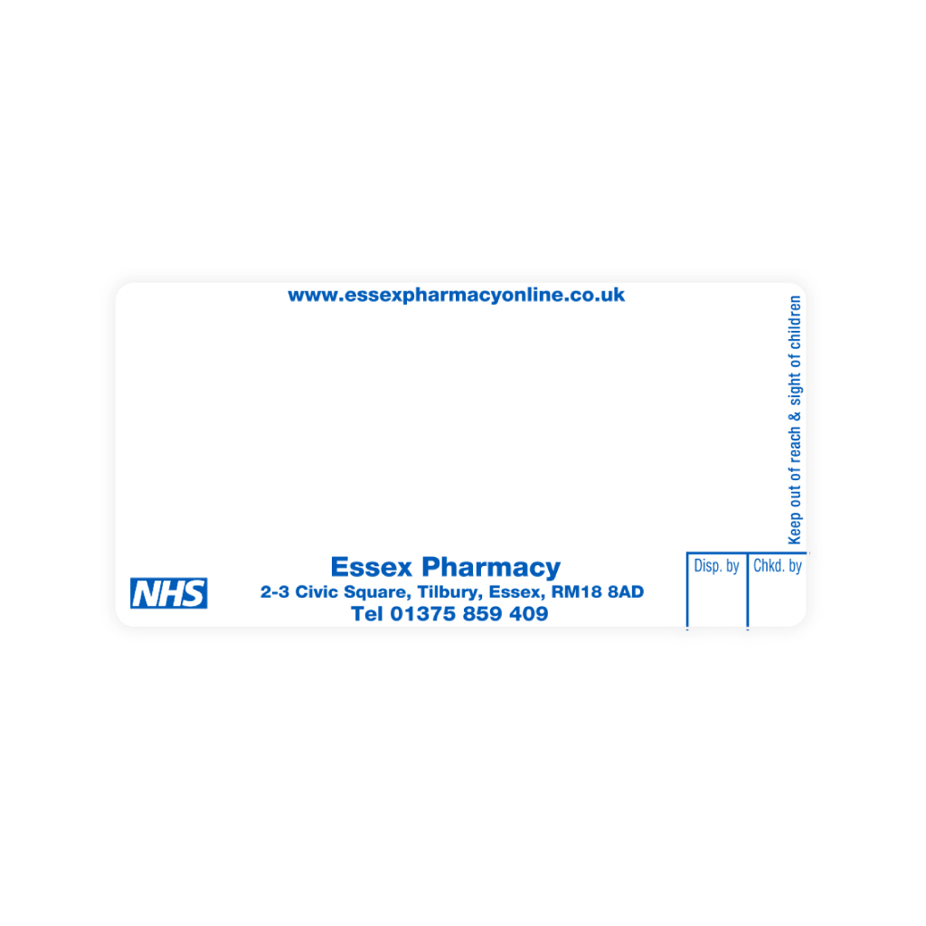 [EMT1737] Essex Pharmacy Labels
