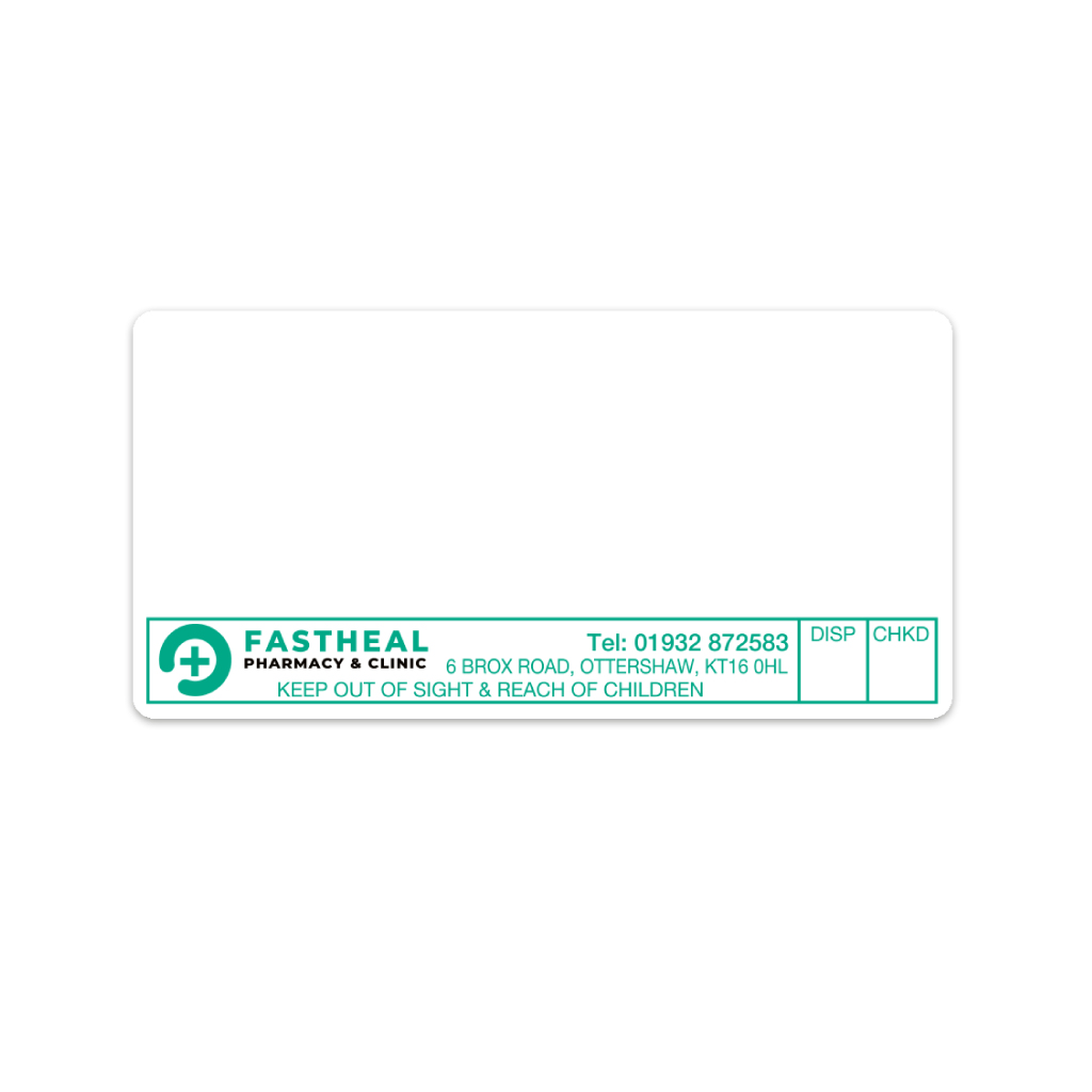 [AZEMT3710] Fast Heal Pharmacy Labels (Ottershaw)