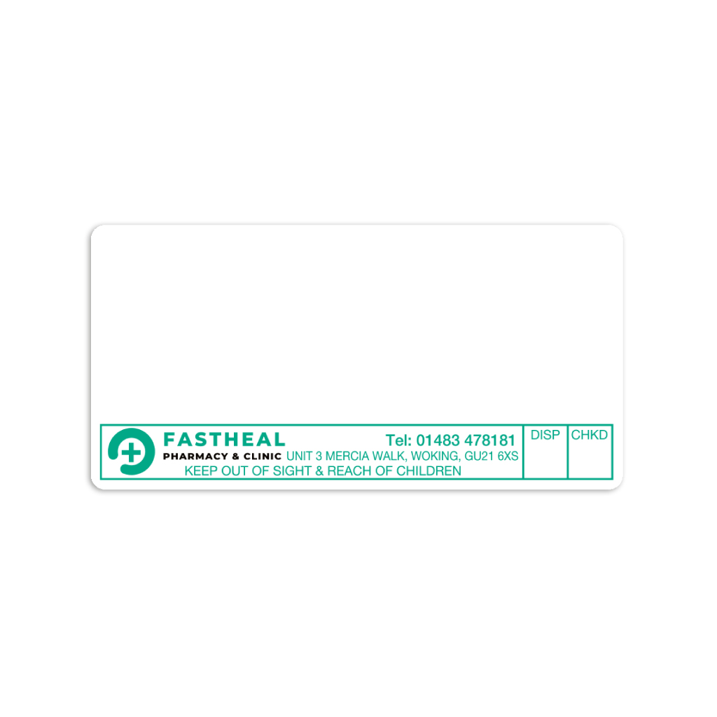 [EMT4461] Fast Heal Pharmacy Labels (Mercia Walk)