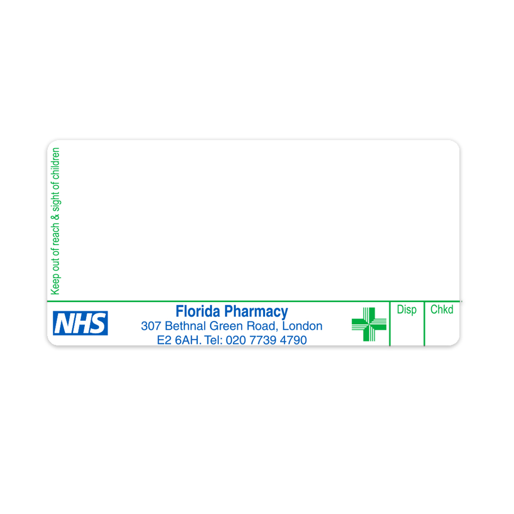 [EMT2072] Florida Dispensing Labels