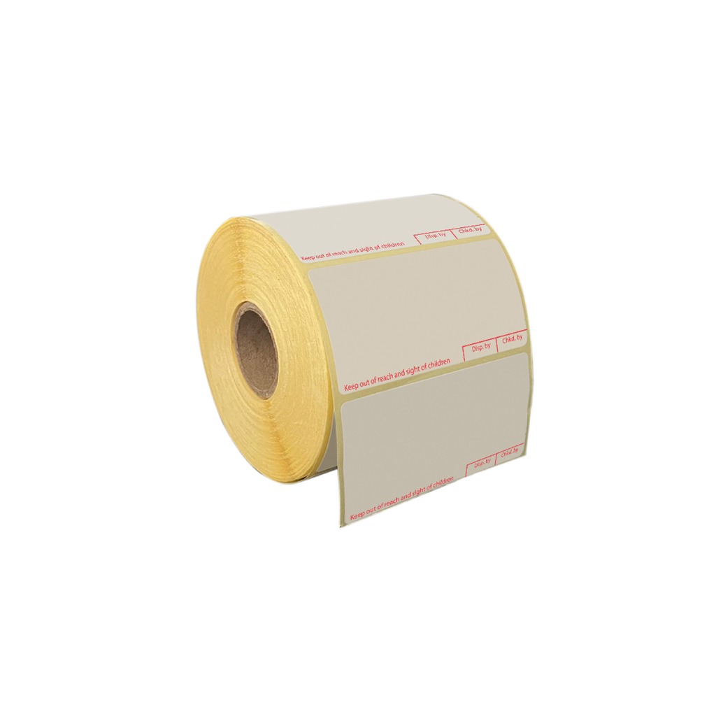 Zebra Pharmacy Dispensing Labels - 72x26mm