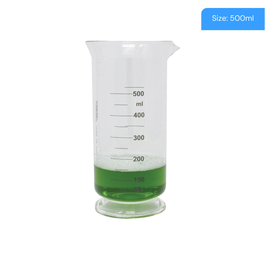 [MEA500SS] Graduated Beaker Glass Measure 500ml