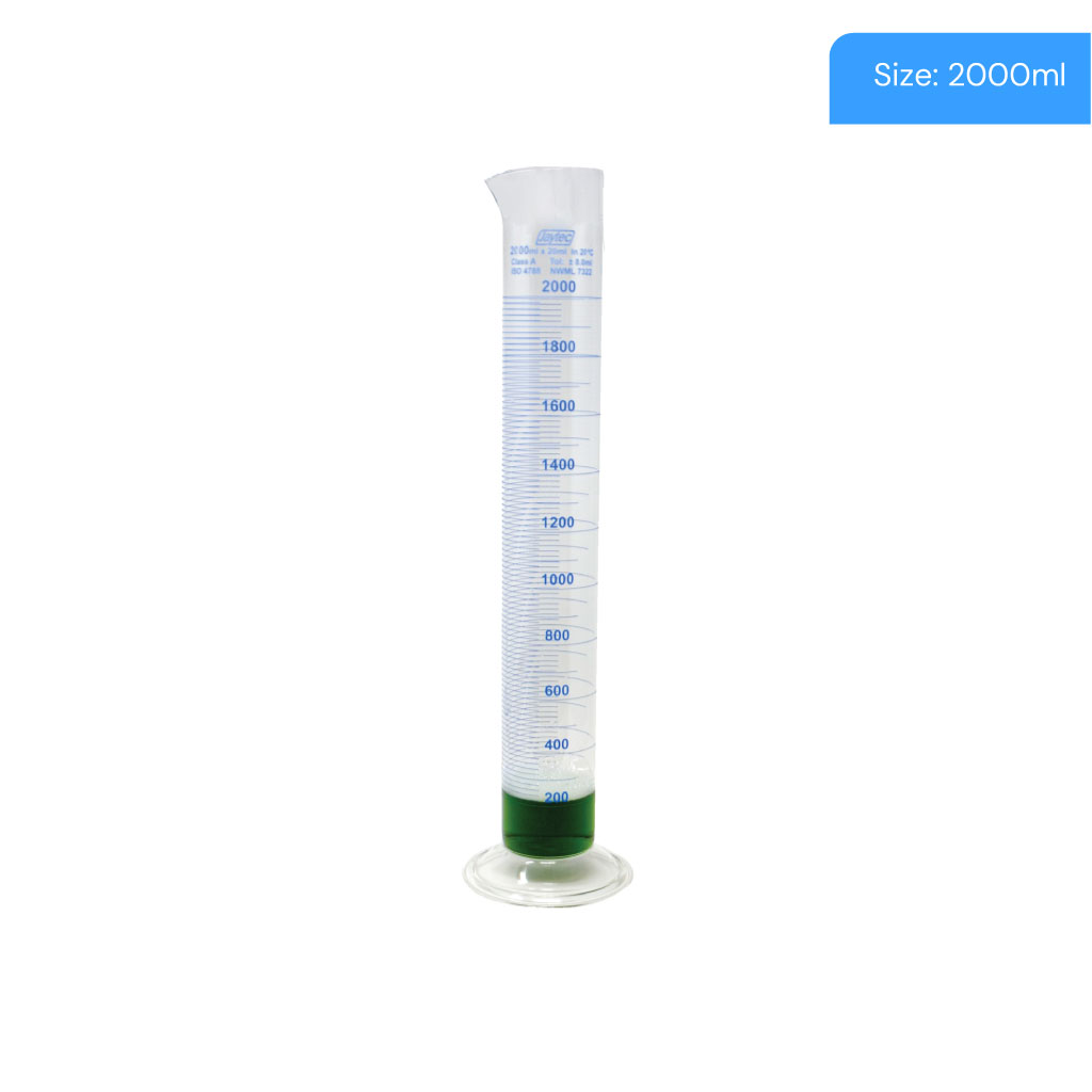 Graduated Straight Glass Measure 2000ml