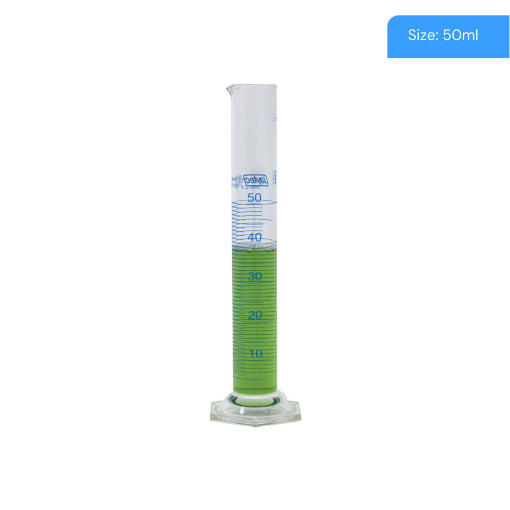 [CYM50] Graduated Straight Glass Measure - 50ml