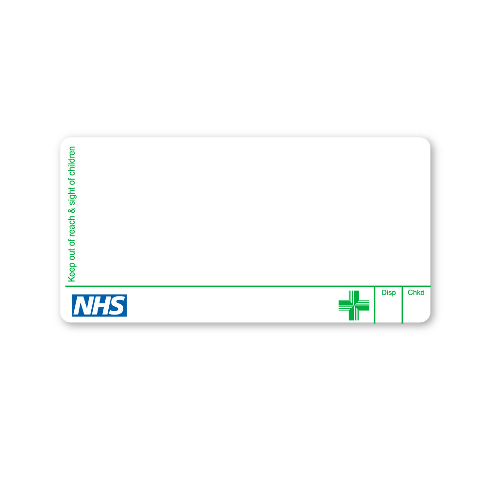 pharmacy dispensing labels green cross
