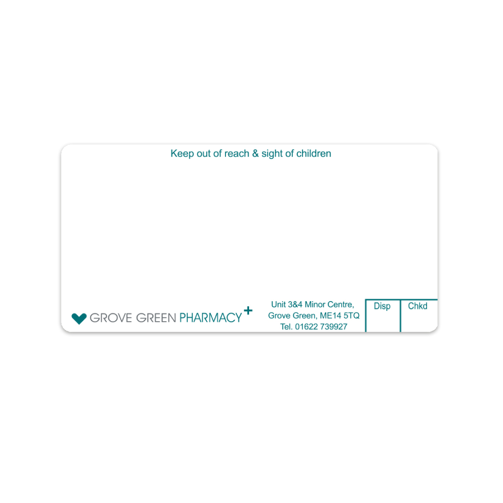 Ascent Group - Grove Green Pharmacy Labels