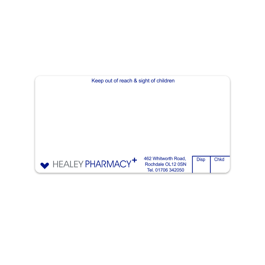 [AZEMT3025] Ascent Group   Healey Pharmacy Labels