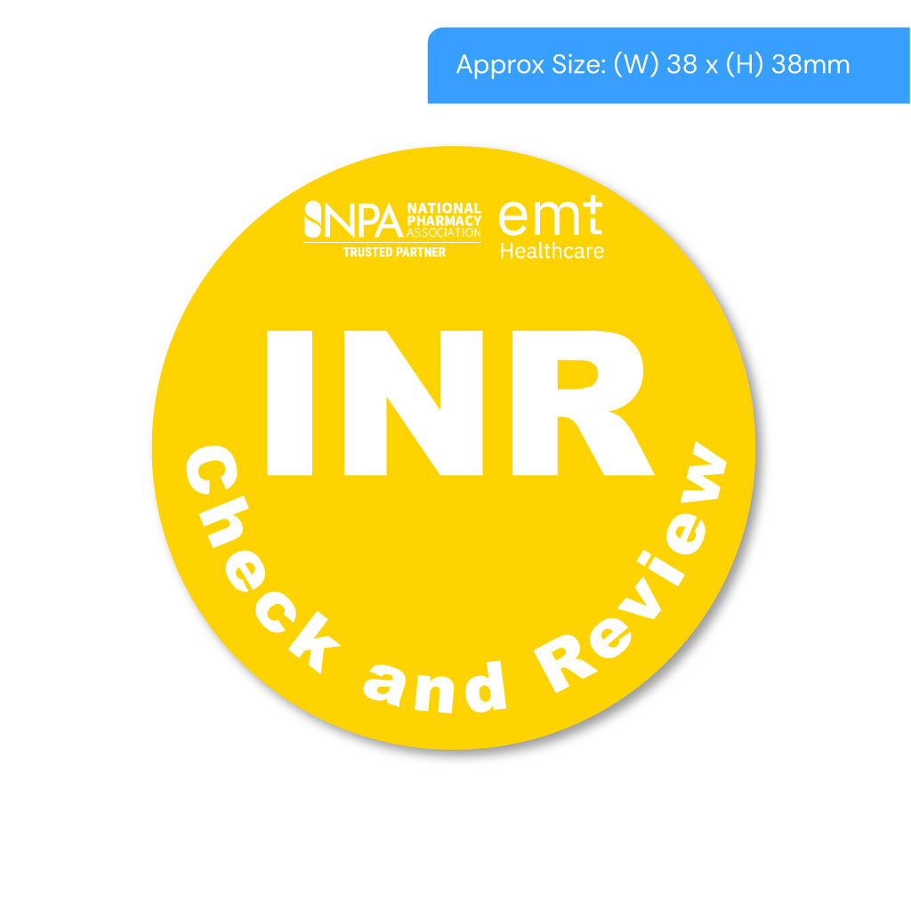 [STI1000INR] INR Alert Labels