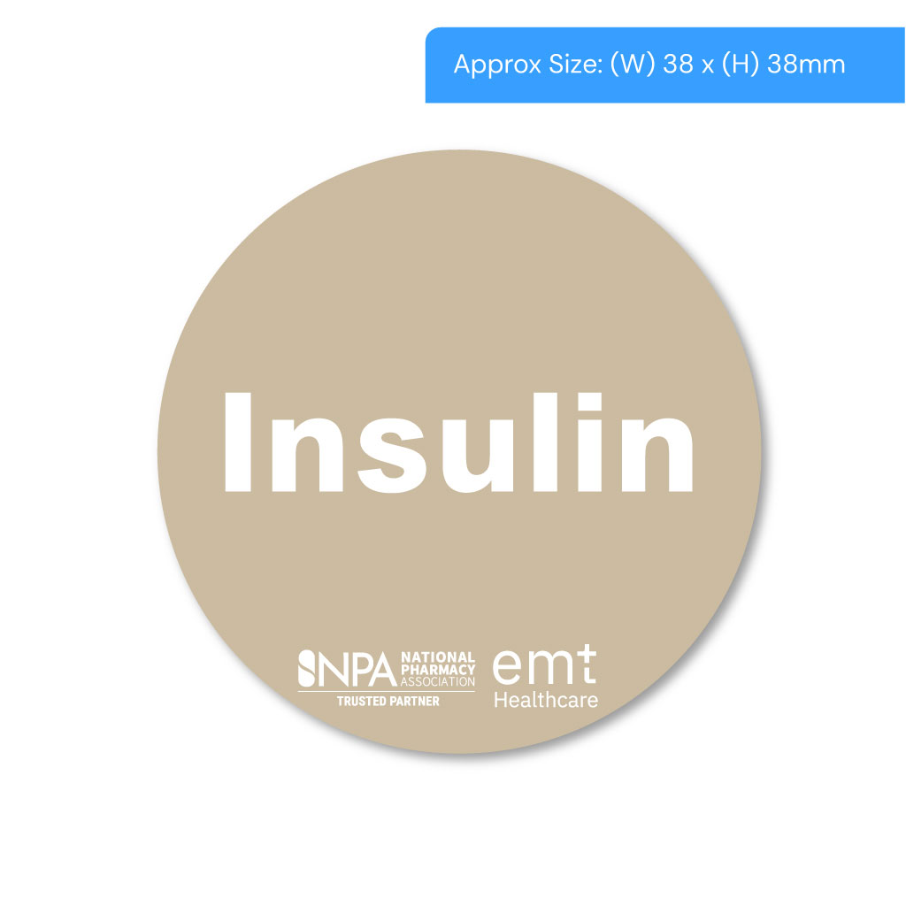 [STI1000INS] Insulin Alert Labels