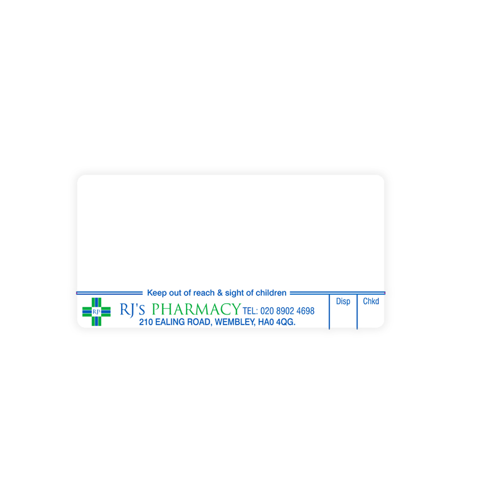 [AZEMT2546] Jade Group (RJ Pharmacy) Labels 