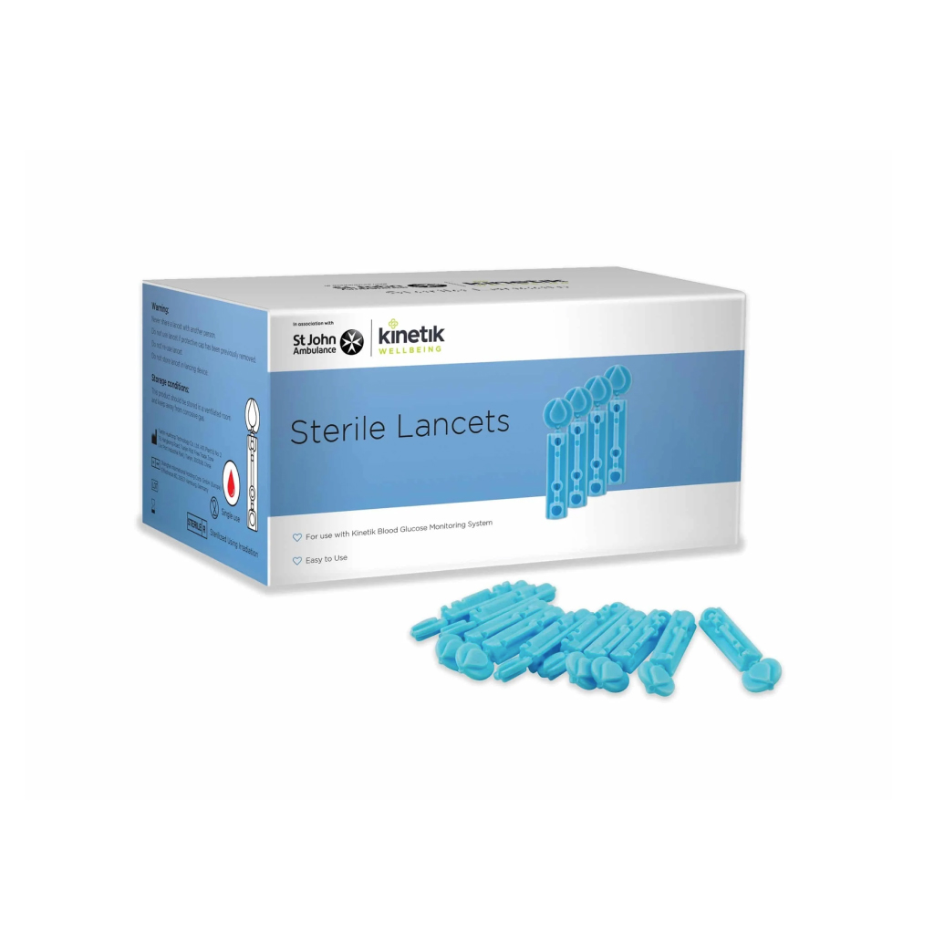 [LANCET30G] Kinetik Sterile Lancets - 30g (Pack of 100)